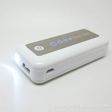 6,000mAh Portable Power Bank for iPhone/iPod/Nokia and Other Smartphones, with LED FlashlightNew